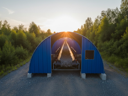 Продольно гнутый профнастил НС35ПГ